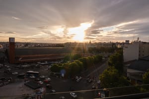 madrid sunset